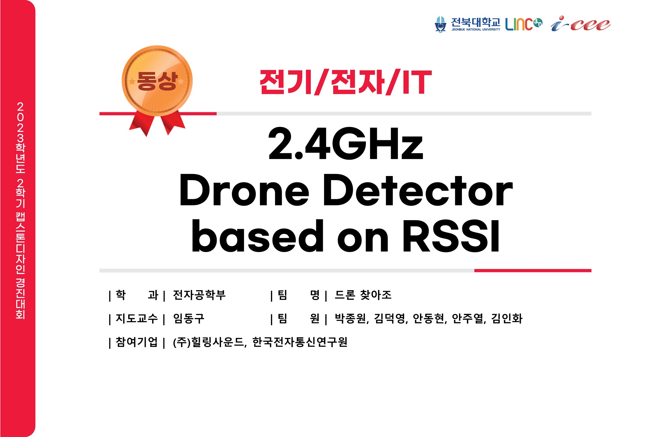 2.4GHz drone detector based on RSSI