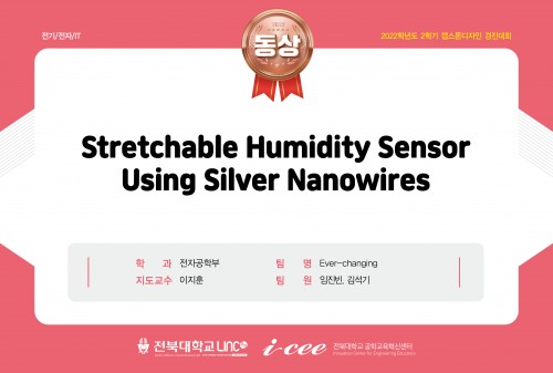 Stretchable  sensor using Silver nanowires